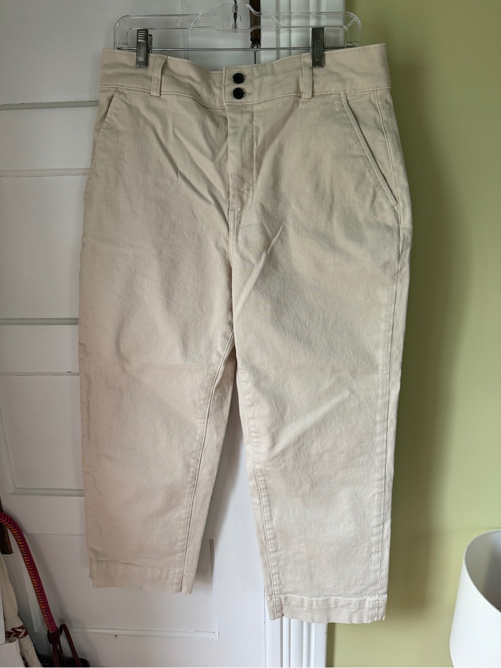 Everlane Cream Chino Pants